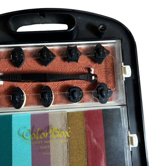 Rare Unique Find! Color Tool Box Ink Cases Set of 3 - Picture 10 of 16